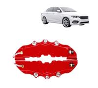 Brake Covers - Instantly Stop the Visibility of Rust Universal Car Styling Kit Front and Rear High Temperature Resistant ABS, Set of 2 for Wheel Hub Modification, Fits 14-19-Zo
