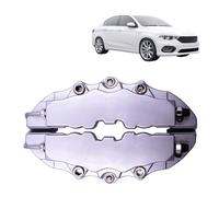 Brake Covers - Instantly Stop the Visibility of Rust Universal Car Styling Kit Front and Rear High Temperature Resistant ABS, Set of 2 for Wheel Hub Modification, Fits 14-19-Zo