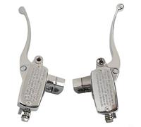 Brake Cylinder Levers for Intruder 800 1400 1500 Boulevard C90 S50 S83 VTX 1800, 10mm Right Hand Thread, Silver