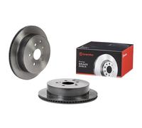 Brake Disc 2 Pieces Rear Internally Vented Fits Lexus RX - Brembo 09.E524.11
