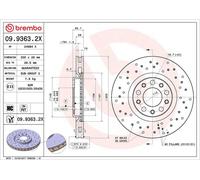 Brake Disc ALFA ROMEO 159 1.8 MPI 09.9363.2X