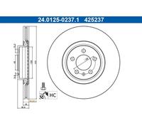 ATE 24.0125-0237.1 Brake disc