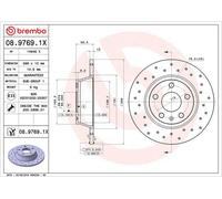 Brake Disc AUDI TT 1.8 TFSI 08.9769.1X