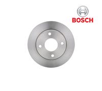 2x Brake Discs Pair Solid fits MAZDA 121 Mk3 1.3 Front 96 to 03 239.5mm Set New