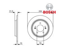 Bosch 0986479V09 Brake Disc (BD2235)