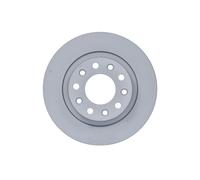 2x Brake disc solid 0 986 479 C41 BOSCH for ALFA ROMEO GIULIETTA