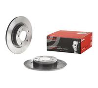 Brembo Rear Brake Discs Set 08.9460.31 - Solid 264mm - Fits Vauxhall Corsa/Adam