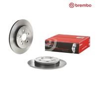 Brembo Brake Disc 08.A534.31 – Rear – Fits Subaru Trezia, Toyota Corolla, Lexus CT – 2pc