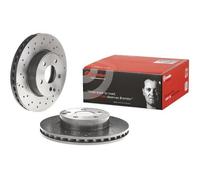 Brake Disc BREMBO 09.A613.51 for MERCEDES-BENZ