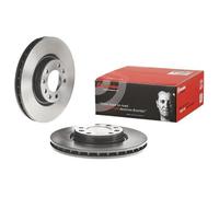 Brembo Brake Disc 09.C658.11 Front 283mm Vented Pair for CITROËN BERLINGO