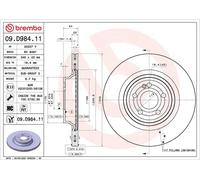 AutoStar Germany BRAKE DISC RR GLE350 GLS450 GLS63 AMG GLE450 1674238900