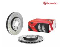 BREMBO Brake disc perforated/vented 09.8304.2X Brake rotor,Brake discs MERCEDES-BENZ,C-Klasse Limousine (W203),C-Klasse T-modell (S203),CLK (C209)