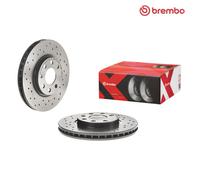 Brake Disc BREMBO 0986011X For OPEL (1 pcs)