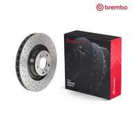 Brembo Brake Disc 0988413X – Front Single – Fits Audi A6/A6 Allroad