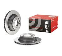 Brembo Prime Line UV Coated Vented Brake Disc Pair - 09.A616.11 Fits Vw