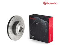 BREMBO 2 X BRAKE DISC 09B3372X FOR BMW