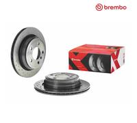 Brembo Brake Disc - BMW 3 (F30, F80) 330e 09.B338.1X - Rear Drilled - 1 pc