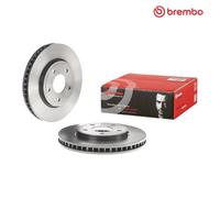 Brembo Brake Disc 09.C544.11 - Pair Vented 283 mm - Front fits Nissan Leaf/NV200/Evalia