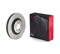 BREMBO 09.B970.1X Brake Disc Front Internally Vented Braking Fits Audi Porsche