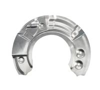 Brake disc cover Front Axle Left Zinc-coated 0067377 KLOKKERHOLM for BMW 5 7