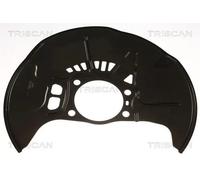 Brake disc cover Front Axle Left cataphoretically primed 8125 13127 TRISCAN