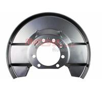 Brake disc cover Front Axle Left Cathodic Painting 6115170 METZGER for SAAB OPEL
