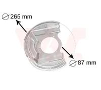 VAN WEZEL 3770371 Splash Panel, brake disc