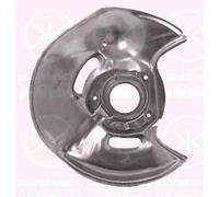 Brake disc cover Front Axle Left Zinc-coated 3526377 KLOKKERHOLM
