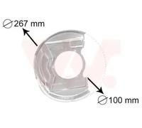 VAN WEZEL 3730371 Brake disc backing plate