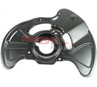 Brake disc cover Front Axle Right Cathodic Painting 6115014 METZGER
