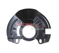 Brake disc cover Front Axle Right Cathodic Painting 6115522 METZGER for HYUNDAI
