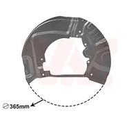 VAN WEZEL 0655372 Splash Panel, brake disc
