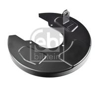 Brake disc cover Rear Axle Left 171558 FEBI BILSTEIN for VW SEAT