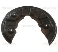 Rear Brake Disc Splash Panel Left TRISCAN Fits AUDI CUPRA SEAT 12-21 5Q0615611J
