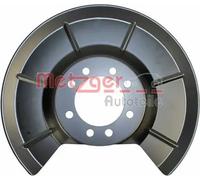 Brake disc cover Rear Axle Left Cathodic Painting 6115105 METZGER for MAZDA FORD