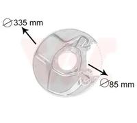 VAN WEZEL 3010373 Brake disc backing plate