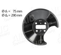 Brake disc cover Rear Axle Left Zinc-coated 56385 AIC for FORD SIERRA Turnier
