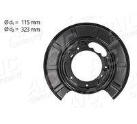 Brake disc cover Rear Axle Left Zinc-coated 70790 AIC for MERCEDES-BENZ VITO Bus