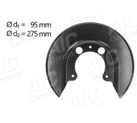 A.I.C. Splash Panel Brake Disc Cover 58102 - Rear Axle Right - Cathodic Painting