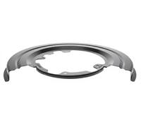 Brake disc cover Rear Axle Right Stoved Enamel V27-0050 VAICO for IVECO
