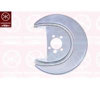 Brake disc cover Rear Axle Right Zinc-coated 9506878 KLOKKERHOLM for SEAT SKODA