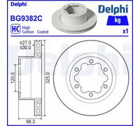 Brake Disc DELPHI BG9382C For VW, MAN