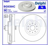 DELPHI BG9384C Brake disc