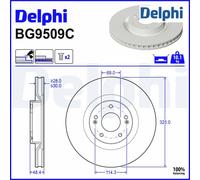Brake Disc DELPHI BG9509C For KIA, HYUNDAI