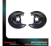 Brake Disc Dust Cover Rear Left and Right Pair - VW Audi Seat Skoda