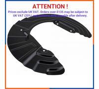 Brake disc cover Front Axle Left HTO-BM-045 NTY for BMW X3 X4