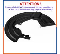 NTY HTO-RE-008 Splash Panel, brake disc