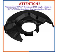 NTY HTO-TY-050 Splash Panel, brake disc