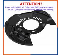 DISC BRAKE DUST SHIELD For TOYOTA HILUX 05- 355MM /FRONT, RIGHT/