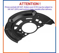 NTY HTO-TY-053 Brake disc backing plate